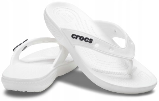 CROCS 207713-100 JAPONKI LATO WSUWANE 37-38 1SYG