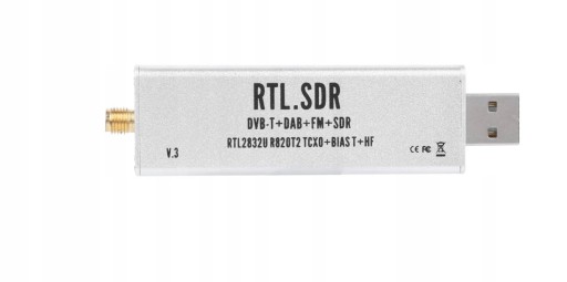 Zestaw Smart HF RTL-SDR R820T2 V3 RTL2832U