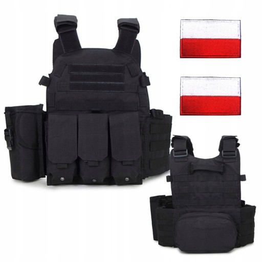 KAMIZELKA TAKTYCZNA MOLLE OCHRONA WOJSKOWA
