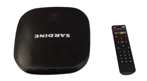 TV BOX SARDiNE 4K SMART BOX Wi-Fi ODTWARZACZ ANDROID 7.1