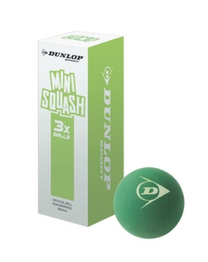 PIŁKI DO SQUASHA DLA DZIECI DUNLOP COMP 3 SZT