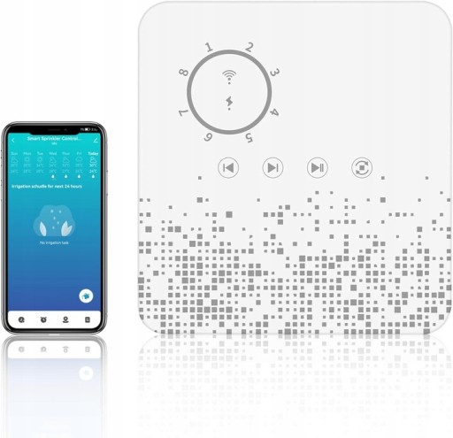 Sterownik nawadniania ogrodu TUYA WiFi - 8 stref