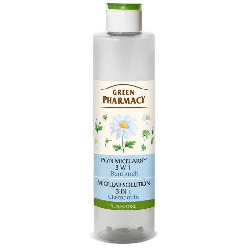 GREEN Płyn micelarny 3w1 Rumianek 250ml