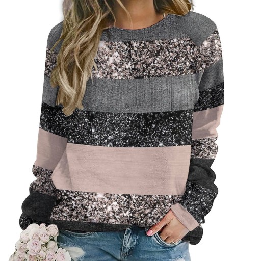 Bluza z kapturem i nadrukiem Bluza z nadrukiem Casual Śliczna koszulka z długim rękawem