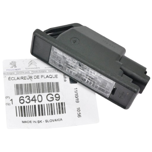 Lampka LED podświetlenie tablicy Peugeot 307 308 407 RCZ P/L ORYGYGINALNA