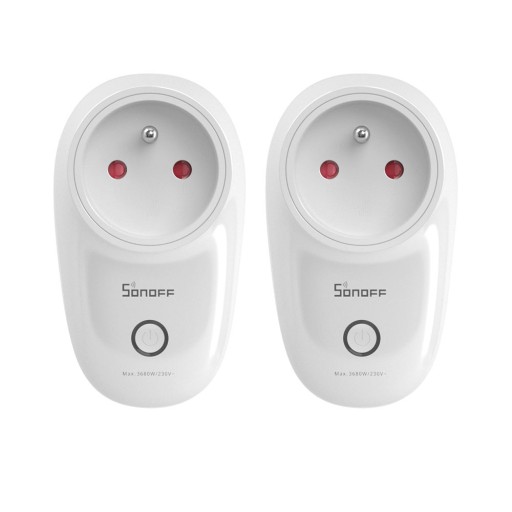 2szt SONOFF S26R2 inteligentne domowe gniazdo Wi-Fi 16A 4000W smart home