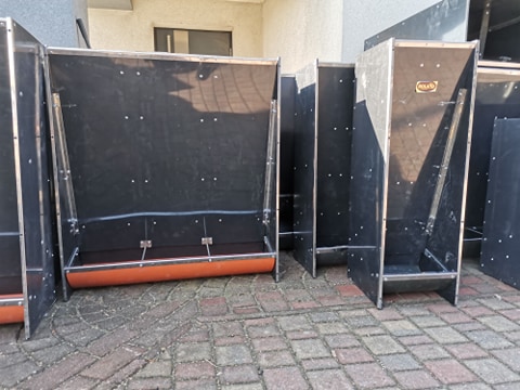 Automat paszowy 60l, karmnik dla 8-12 tuczników
