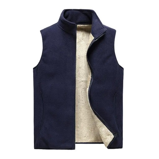 2023 Men Sleeveless Vest Jackets Fashion Wool Vest