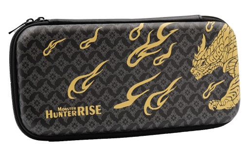 Etui premium case wzmocniony do Nintendo Switch OLED Monster Hunter Rise