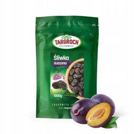 Śliwki Suszone 1kg Śliwka Suszona Bez Pestek 1000g