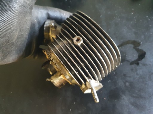MOTOROWER SIMSON SCHWALBE CYLINDER ORYGINAŁ ŁADNY