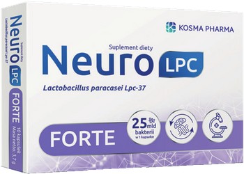 NeuroLPC Forte, psychobiotyk na dobry nastrój, 20 kapsułek