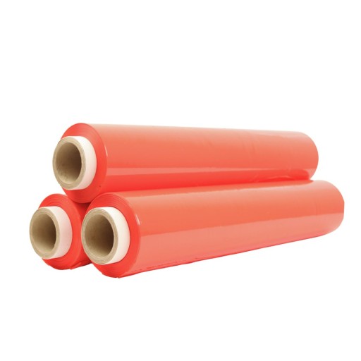 Folia stretch CZERWONA 1,5kg x 20 szt.