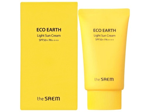 THE SAEM Eco Earth Lekki krem przeciwsłoneczny SPF50+ 50 ml