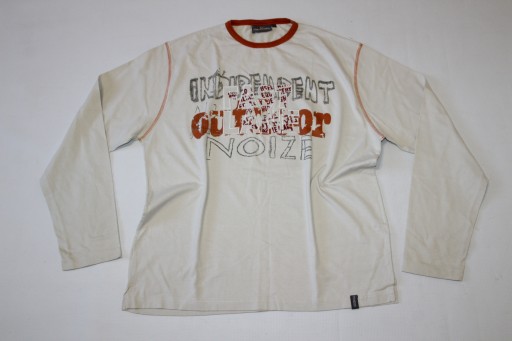 ITS NOIZE*BEŻOWA KOSZULKA LONGSLEEVE*L