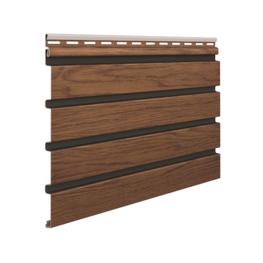 Vilo orzech - Panel lamelowy Fronto V-Black SVP-06 - PRÓBKA