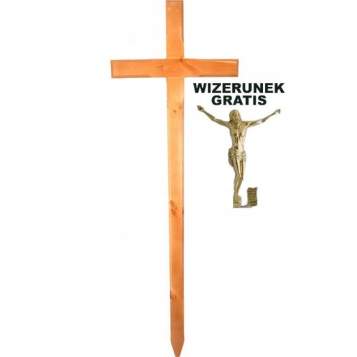 Krzyż drewniany, Krzyż nagrobny, Krzyż na cmentarz