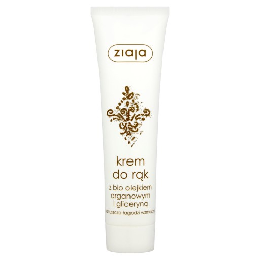 ZIAJA KREM DO RĄK OLEJEK ARGANOWY GLICERYNA 100 ML