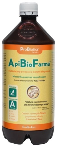 ApiBioFarma ProBiotics Probiotyk dla Pszczół 1L
