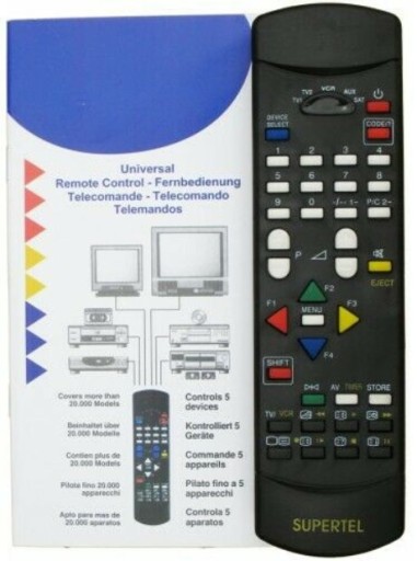PILOT UNIWERSALNY SUPERTEL 5in1