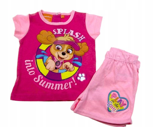 KOMPLET PSI PATROL 12m 74cm 1ROK t-shIrt spodenki PIESEK
