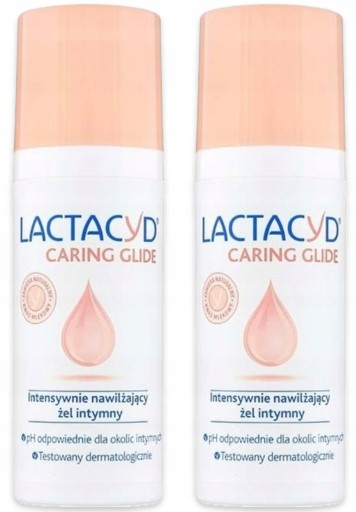 Lactacyd Caring Glide intensywnie nawilżający żel intymny 50 ml