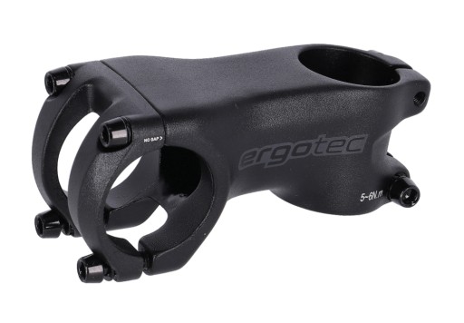 Mostek Ergotec Hake czarny ahead 1 1/8 31,8 80 mm