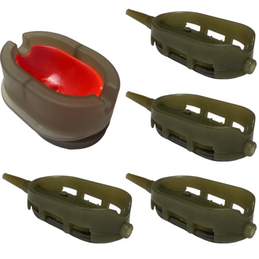 4x Koszyk Method BOAT 60g + foremka FEEDER BAIT