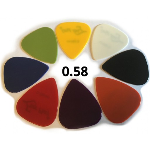Kostka gitarowa 0.58mm AP-E Połysk Ever Play