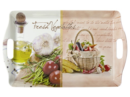 Taca plastikowa tacka kuchenna z uchwytami 48x29