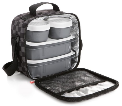 Torba Termiczna 4x pojemnik BEZ BPA Lunchbox Obiad