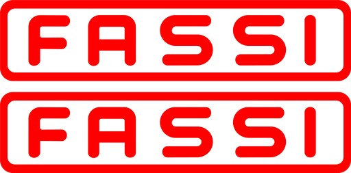NAKLEJKI NAKLEJKA FASSI 2 SZTUKI 45 CM