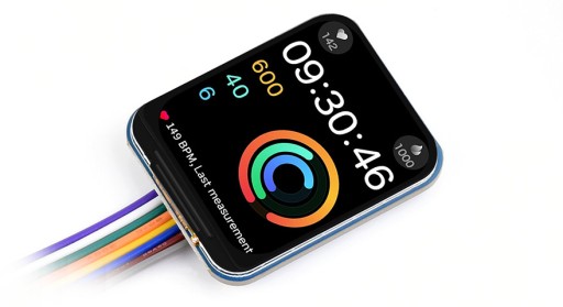 1.69 LCD 240×280, SPI Interface, IPS, 262K Colors