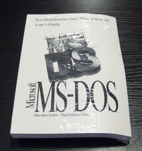 Microsoft DOS 6.22 Plus Enhanced Tools FOLIA RETRO