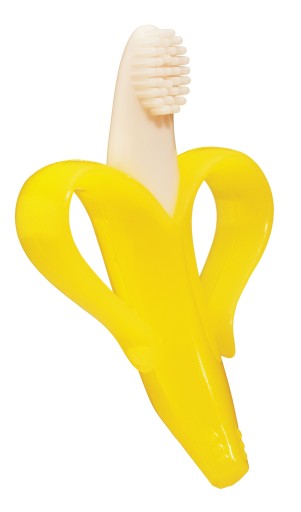 Gryzak ortodontyczny Baby Banana silikon żółty