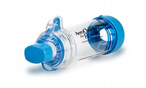 AeroChamber FLOW VU z ustnikiem - inhalator NOWOŚĆ