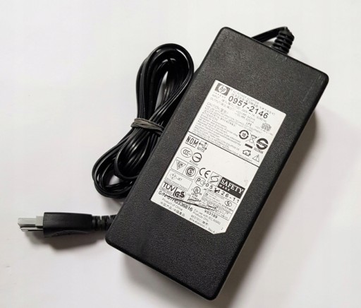 Zasilacz do drukarki HP 0957-2146 + kabel 1.4m
