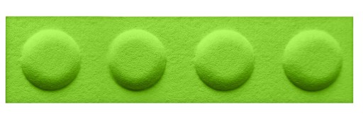 PANELE ŚCIENNE KLOCKI 60x15 CM ZAGŁÓWEK FILCOWE