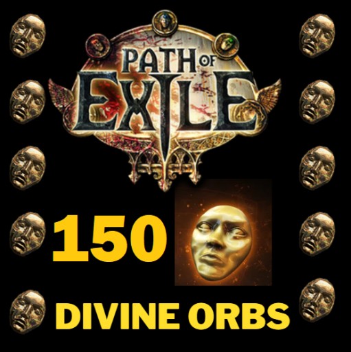 PATH OF EXILE POE STANDARD 150 DIVINE ORB ORBY PC