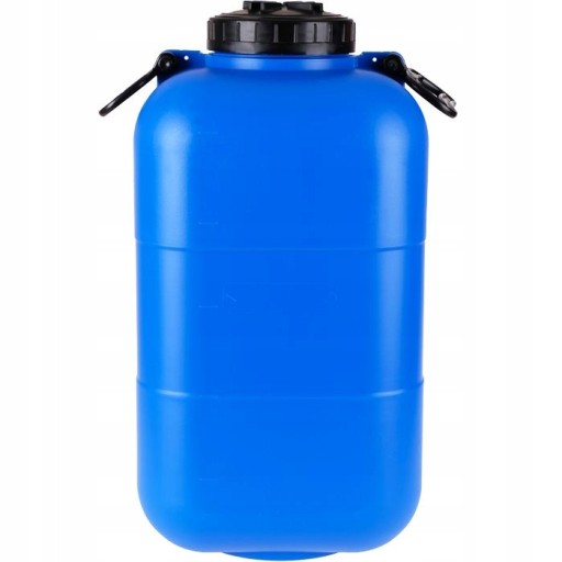 BECZKA PLASTIKOWA KISZENIE DESZCZÓWKA KWASZENIE +WIECZKO UCHWYTY +ATEST 25L