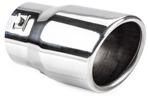 KOŃCÓWKA WYDECHU TŁUMIKA NAKŁADKA INOX NIERDZEWKA