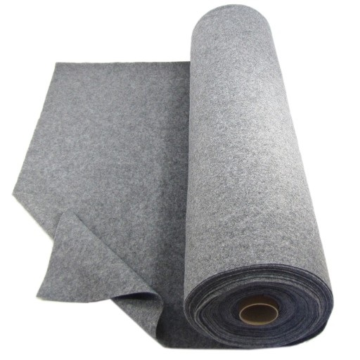 Filc 2mm, 200g, szer.175cm, 0.1mb- szary