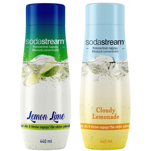 Zestaw koncentrat LEMON LIME + LEMONADE SodaStream