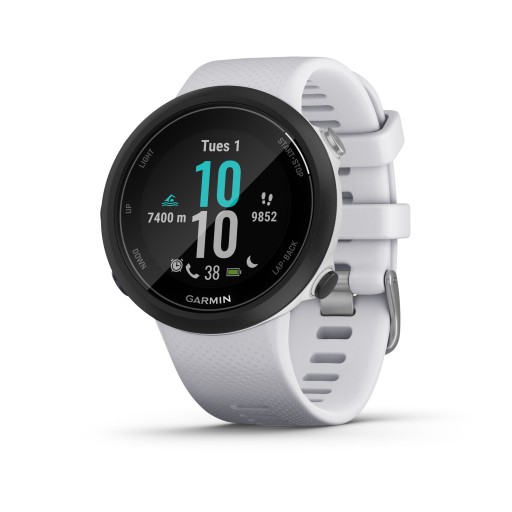 GARMIN SWIM 2 smartwatch GPS mleczny kwarc