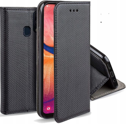 ETUI SMART MAGNET FUTERAŁ DO SAMSUNG A20E + SZKŁO