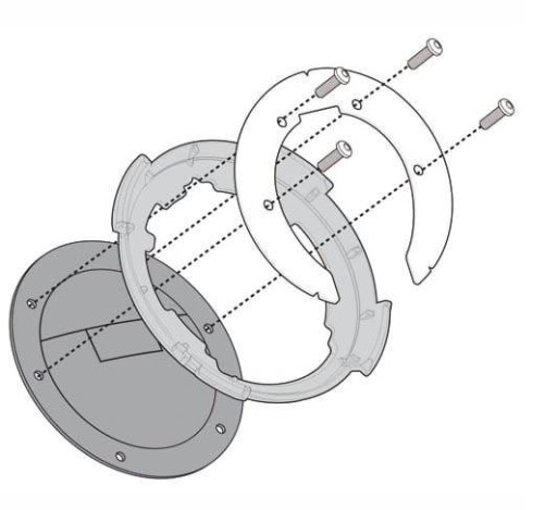 GIVI BF74 MOCOWANIE TANKLOCK - TRIUMPH Tiger 1200