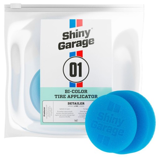 SHINY GARAGE BI-COLOR APLIKATOR DRESSINGU DO OPON
