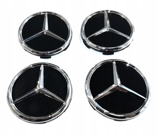 MERCEDES DEKIELEK DEKIELKI KAPSLE DO ALUFELG 60mm