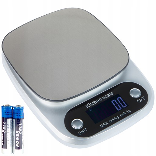 WAGA KUCHENNA PRECYZYJNA ELEKTRONICZNA 0,1g - 5kg