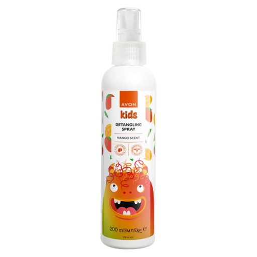AVON Kids Spray do rozczesywania włosów mango 200 ml